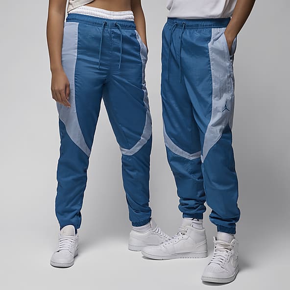 Blue Recycled Polyester Tracksuit Bottoms. Nike ID